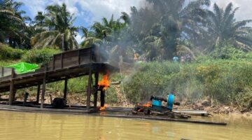 Polda Riau Lanjutkan Operasi PETI di Inhu, Dorongan Masyarakat Jadi Spirit Utama