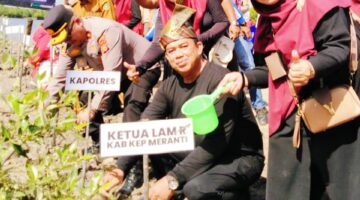 Gerakan Reboisasi Kepulauan Meranti, Kolaborasi MAN 1, Polres dan LAMR