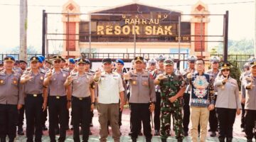 Dandim 0322/Siak Hadiri Launching Pamapta, Wujud Sinergi Polri–TNI Demi Pelayanan Masyarakat