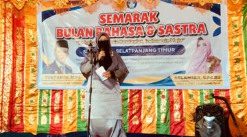 Semarak Bulan Bahasa dan Sastra di SD N 9 Selatpanjang Timur, Meriah