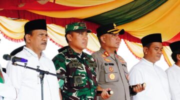 Dandim 0322/Siak Hadiri Upacara Hari Santri 2025, Kobarkan Semangat Jihad dan Cinta Tanah Air