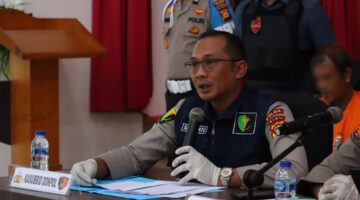 Konferensi Pers Polres Siak Tangkap Pembunuh di Tualang dalam Waktu 1×24 Jam, Dipicu Masalah Hotspot WiFi