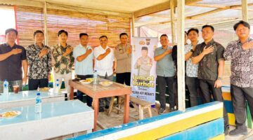 Jumat Curhat, Polres Kepulauan Meranti Ajak Pemuda Gogok Darussalam Jauhi Narkoba