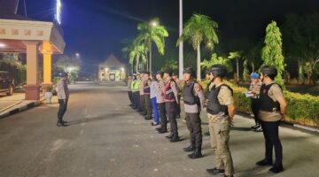 Polres Siak Gelar Patroli Blue Light dan Pengecekan Tahanan, Pastikan Situasi Aman dan Kondusif