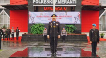 Polres Meranti Gelar Upacara Peringatan Hari Pahlawan, Kobarkan Semangat Juang dan Pengabdian