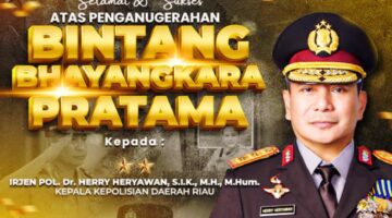 Kapolda Riau Terima Bintang Bhayangkara Pratama: Sebuah Penghargaan atas Dedikasi dan Integritas