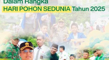 Puncak Peringatan Hari Pohon Sedunia Polres Meranti Bersama Tanam Pohon Menjaga Meranti Tetap Lestari