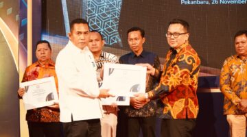 Kejati Riau Raih Penghargaan Institusi Peduli Penyiaran Dalam KPID Riau Awards Tahun 2025