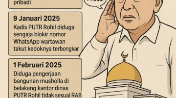 Kilas Jejak Pembangunan Musholla PUPR Rohil, Dari Klaim Dana Pribadi hingga Dugaan Penyimpangan Anggaran