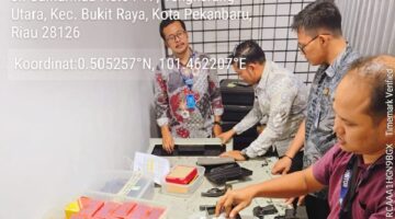 Tim Gabungan Polda Riau dan Polresta Pekanbaru Gelar Pengecekan Senjata di Lapas Kelas IIA Pekanbaru