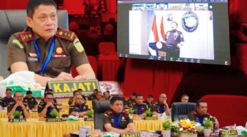 Kajati Riau Ikuti Rakernas Kejaksaan RI 2026 Secara Virtual