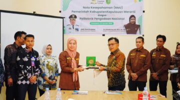 Pemkab Kepulauan Meranti Teken MoU dengan Polteknas Pekanbaru, Dorong SDM Profesional Bidang PBJ Sediakan 30 Beasiswa