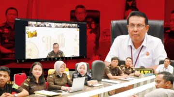 Kejaksaan Riau Ikuti Vicon Pembangunan Zona Integritas Menuju WBK dan WBBM
