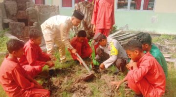 Polri Hadir untuk Bumi, Green Policing Polres Kepulauan Meranti Sasar Perusahaan dan Pelajar 