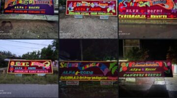 Febri Banjir Orderan, Pernikahan Milenial Alfa Syahputra Bawa Keberkahan bagi Pengusaha Papan Bunga