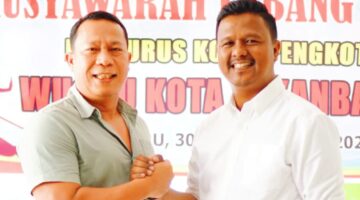 Erton Tito Hutagaol Terpilih Aklamasi sebagai Ketua Wushu Indonesia Pekanbaru