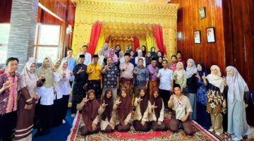 LAMR Kepulauan Meranti dan Balai Bahasa Provinsi Riau Bekerja Sama dalam Penulisan dan Penerjemahan Cerita Anak Dwibahasa