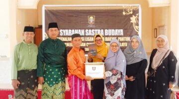 LAMR Kepulauan Meranti Laksanakan Kegiatan Syarahan Sastra Budaya di SDS Islam AL-Hikmah Selatpanjang