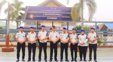 Kalapas Pekanbaru Kukuhkan Tim Satopspatnal, Perkuat Pengawasan dan Deteksi Dini Gangguan Keamanan