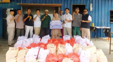 PT Timah Berikan Bantuan 146 Paket Sembako, Perkumpulan Masyarakat Nelayan Sawang Ucapkan Terima kasih