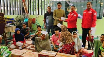 Germas PPA Riau Dampingi PT. Golden Satya Perkasa Santuni Anak-anak Berkebutuhan Khusus di Perawang, Berkah Ramadhan