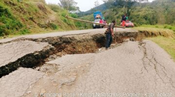 Papua Pegunungan: Banjir Landa Tolikara, Jembatan Runtuh, Jalan Trans Lumpuh