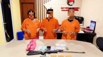 Polres Kampar Apresiasi: Satresnarkoba Kampar Sita 106 Gram Sabu Plus Senjata Api Rakitan