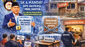 DPP AKPERSI Bekukan SK dan Mandat DPD Provinsi Banten, Tegaskan Penataan Organisasi dan Komitmen AD/ART