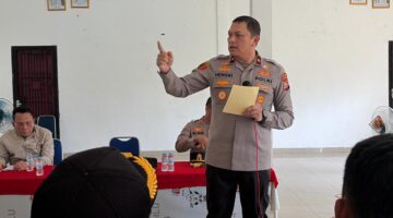 Wakapolda Riau Turun Ke Panipahan, Gelar Dialog Dan Deklarasi Bersama Masyarakat Cegah Main Hakim Sendiri
