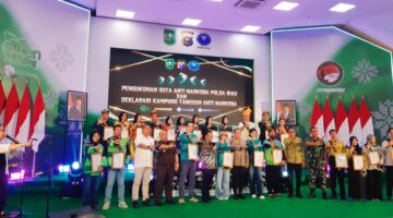 Kita Lawan Narkoba Bersama! Polda Riau Kukuhkan 23 Duta Anti Narkoba, Kapolda: Jangan Sampai Panipahan Terulang