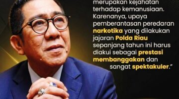 Ketua Umum GRANAT Apresiasi Kinerja Polda Riau, Prestasi Spektakuler Selamatkan Generasi Bangsa