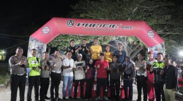 Polres Rohil Gelar Night Run 2026 Redam Ketegangan Pasca Aksi Unras Dengan Pendekatan Humanis.