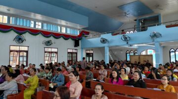 Kapolsek Panipahan Laksanakan Cooling Syistem Di Gereja HKBP Pasca aksi Demonstrasi, Situasi Kamtibmas Tetap Kondusif.