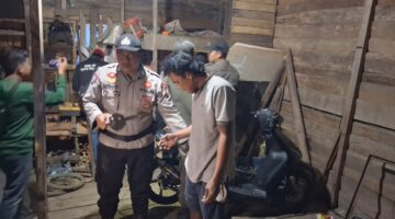 Cegah Pekat Dan Perdaran Narkoba, Polsek Kubu Bersama Pihak Terkait Patroli Sinergitas.