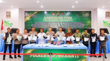 6 BULAN UNGKAP 60 KG NARKOBA, KAPOLRES MERANTI DAPAT PUJIAN LAMR: BUKTI KESUNGGUHAN BERANTAS SABU
