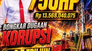 LAPORAN DUGAAN` KORUPSI RP3,5 TRILIUN DI PT RIAU PETROLEUM MANDUL 150 HARI, PROF. SUTAN NASOMAL: USUT TUNTAS!