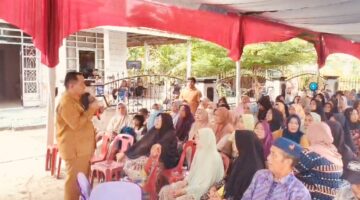 WUJUDKAN DESA SADAR PANGAN AMAN, BBPOM & Dr. MAHARANI EDUKASI WARGA TANAH PUTIH TANJUNG MELAWAN 
