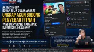 Kapolda Riau Diminta Ungkap Aktor di Balik Akun Bodong Penebar Pencemaran Nama Baik