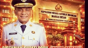 DUGAAN IJAZAH BERMASALAH BUPATI ROHIL MENDEK 344 HARI, POLDA RIAU DIDESAK BUKA HASIL PENYELIDIKAN