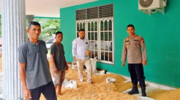 TEMBUS 4 TON, POLSEK TAPUNG HILIR SUKSES KAWAL PANEN JAGUNG 6 DESA DUKUNG KETAHANAN PANGAN 