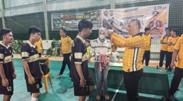 Penutupan Turnamen Futsal Piala Kapolsek Kubu Cuo I 2026, Pererat Silaturahmi Dan Masyarakat.