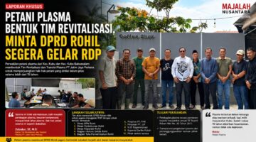 Menghindari Aksi Besar-Besaran, Tim Revitalisasi Plasma PT JJP Minta DPRD Rohil Segera Gelar RDP