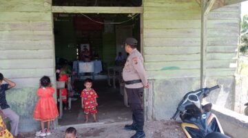 Beri Rasa Aman Bagi Masyarakat, Polsek Kubu Gelar Patroli Pengamanan Tempat Ibadah.