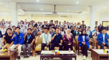 Ratusan Pelajar SMP Pekanbaru Ikuti Pelatihan Kepemimpinan OSIS yang Digelar PC PMII