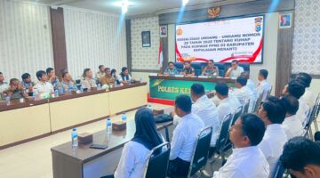 Polres Meranti Sosialisasikan KUHAP 2025 untuk Perkuat Koordinasi dengan PPNS