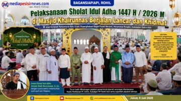 Riski Kurniawan, S.I.Q., Imam Masjid Khairunnas Pusat Perkantoran Ibukota Rohil
