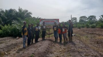 Polsek Kubu Dukung Program Asta Cita, Tanam Jagung Serentak 3 Hektar Jaga Ketahanan Pangan