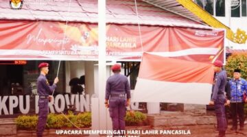 Di Hari Lahir Pancasila, KPU Riau Tegaskan Komitmen: Jaga Suara Rakyat dengan Nilai Ketuhanan dan Kemanusiaan