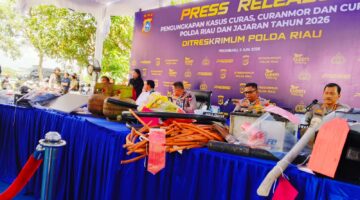 Bukti Nyata Mengayomi, Polda Riau Sikat 1.333 Kejahatan Jalanan Demi Rasa Aman Warga
