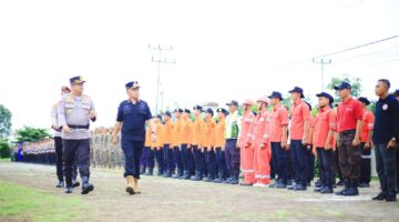 Alarm Super El Nino Berbunyi: Bupati Asmar Turun ke Mapolres Cek Kesiapan Karhutla, Libatkan Tokoh Adat Sampai Babinsa